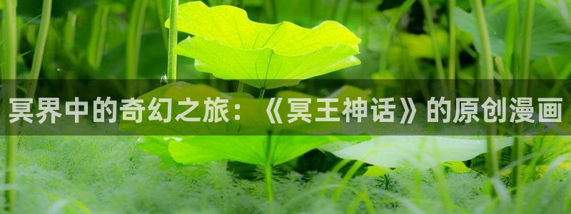 全知读者视角飞飞漫画：冥界中的奇幻之旅：《冥王神话》的原创漫画